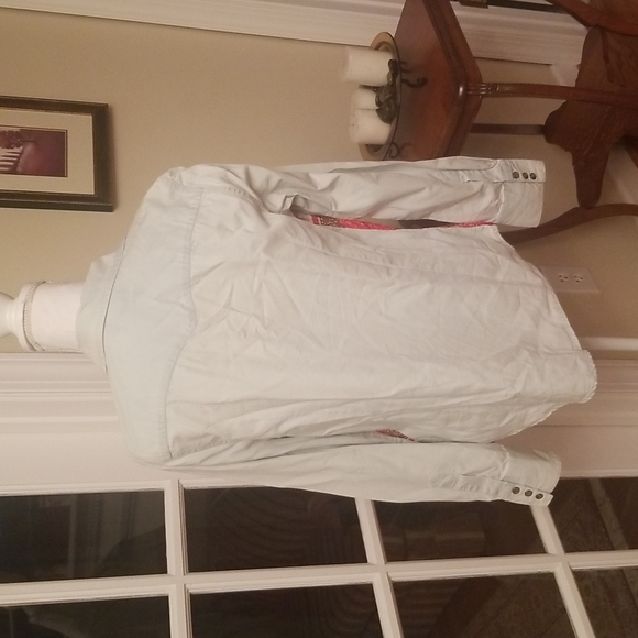 Lucky Brand button down southwest blouse L - Picture 4 of 5
